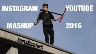 Instagram/Youtube Mashup 2016 - SantaScooters