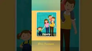 My Family for kids #nilu #english #familyvocabulary