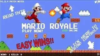 Mario Battle Royale! - Episode #1 [EASY WINS!]