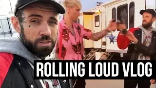 Rolling Loud LA Day 1 ( MGK slapped me lmfao )