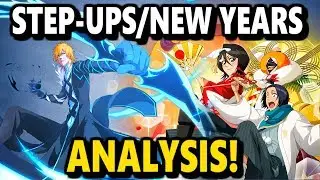 Bleach Brave Souls: NEW Quincy Ichigo/NY Mayuri/Rukia/Hanataro - Step-ups/New Years Analysis!