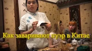 Как заваривать пуэр? Объясняет китаянка