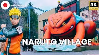 Real-Life Naruto Village in Japan 🇯🇵 FULL Tour & Exclusive Merch [4K]