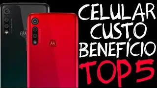 Top 5 Melhores CELULARES CUSTO BENEFÍCIO | Melhor CELULAR BOM e BARATO para COMPRAR em 2020