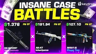 KEYDROP INSANE 2V2 CASEBATTLE! INSANE DROPS! ( Keydrop Promo Code giveaways 2024 )