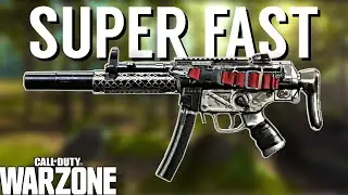 CRAZY FAST MP5 CLASS SETUP FOR WARZONE! FAST AS LIGHTNING! (Modern Warfare Warzone)