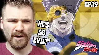 FIGHT FOR YOUR LIFE!!! | JOJO'S BIZARRE ADVENTURE *PART 2* EPISODE 10 | (EP:19) REACTION!