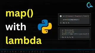 Python map() Function and Lambda Expressions Explained | PyMinis | codeayan