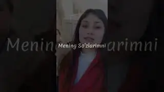 Menga o'xshagani qaytib tug'ilmaydi hech 
