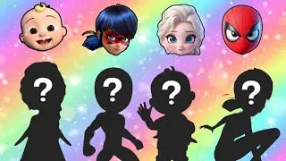 New Wrong Head Game| Elsa, LadyBug, Spiderman, Cocomelon choose heads game