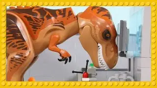Car Built By A DINOSAUR!? | STOP MOTION | Billy Bricks