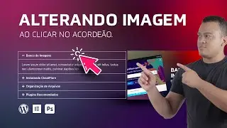 Alterar suas imagens ao clicar no acordeão com elementor