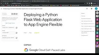 Deploying a Python Flask Web Application to App Engine Flexible || GSP023 || with explanation🐱‍👤