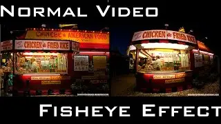 OJO DE PEZ A CUALQUIER VIDEO - FACIL - AAE