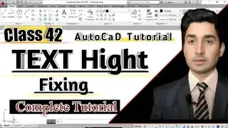 AutoCAD Class 42: Multiline Text Command (MText) - Part 3 | Text Editing in AutoCAD