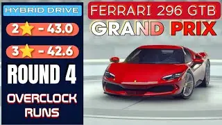 Asphalt 9 Ferrari 296 GTB Grand Prix Round 4 Overclock 2 3 star Touch Drive Hybrid Riverside Citadel