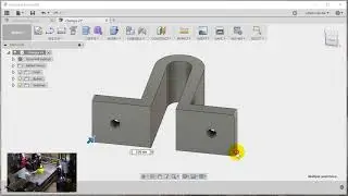 Anet A8 clamp design in Fusion 360