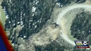 Watch the moment the Teton Pass falls away, June 8, 2024
