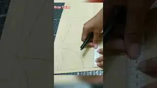 Sewing Tutorial, Kerung lengan Bagian Depan #shorts