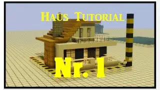 Minecraft Haus Tutorial #10 - Kleines Modernes Haus (TEIL 1) | [60FPS/HD] | Deutsch