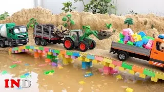 Making a Toy Truck Bridge