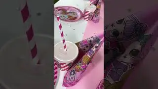 LOL Surprise Tischdekoration für den Kindergeburtstag