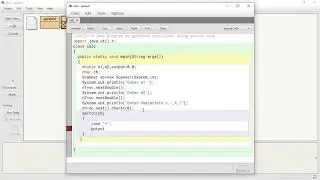 BlueJ Environment Java Programming Claas 9 ICSE Program for Calculating the Number's output