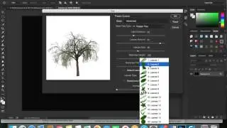 38-Adobe PhotoShop CC|Filter Render - tree