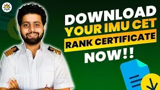 How to Download IMU CET Rank Certificate 2024 | IMUCET Rank Certificate Kaise Download Kare 2024