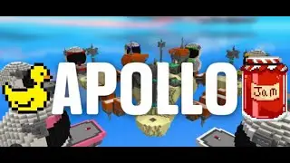 Best strat in Minecraft bed wars #bedwars #minecraft #apollo