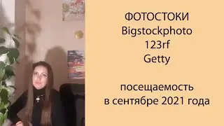 📊 Фотостоки Bigstockphoto, 123rf, Getty. Посещаемость в сентябре 2021 года. Обзор Poly