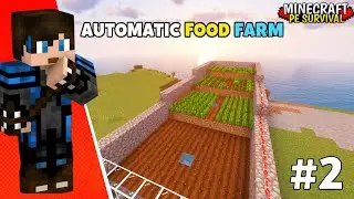 I Made Automatic Food Farm in Minecraft 