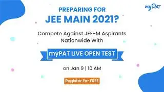 How to crack JEE 2021 on your 1st attempt | myPAT