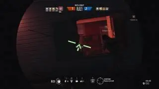 Rainbow 6: Siege - выстрел между