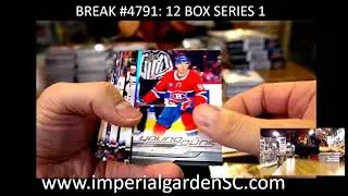 BREAK #4791 : 12 BOX 2024-25 #upperdeck SERIES 1 HOBBY NHL HOCKEY CASE BREAK