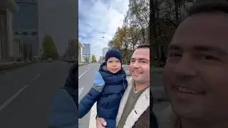 Долгожданная встреча с Владиславом, Карапузик комментирует прогулку