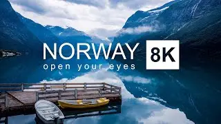Norway 8K - Scenic Relaxation Film with The Real Beauty of Norway in 8K [ UHD 120 FPS]