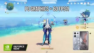 Genshin Impact on a Phone Like a PC?! 🤯 | GeForce NOW FREE