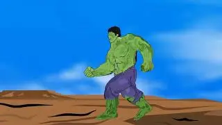 Giant Hulk vs Red Hulk    Superheroes   GreenHulk vs Animovane Cz Dabing