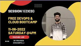 SESSION 1 (CICD) FREE DEVOPS BOOTCAMP 😍| This FREE bootcamp will be🔥|Live on June 11th @4PM