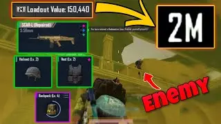 150k Loadout Value to 2 M 🤑 Easy way to get Gold | Metro Royale