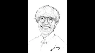 Crowd Lu 盧廣仲 Digital Sketch 2021 | 刻在我心底的名字