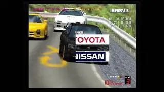 PS2版 バトルギア2 上級 ★×5 + エンディング GC8インプレッサR