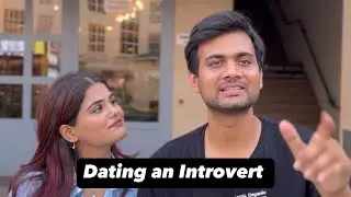 Bas isi ke saamne chalti hai meri🫣 @Deepak Garg | #surbhipalaria #comedy #introvert #couple