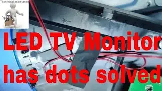 LED monitor 24ich has dots solved
