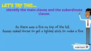 Revision Main Clause and Subordinate Clause