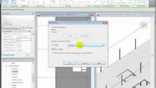 Revit Structure - Modeling Wood Columns, Beams, and Floors