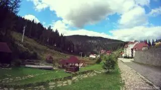 Timelaps. Карпаты