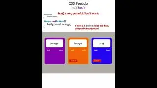 CSS Pseudo :is() :has()  