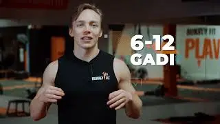 Bērnu treniņi BUKREY FIT KIDS 6-13 gadi